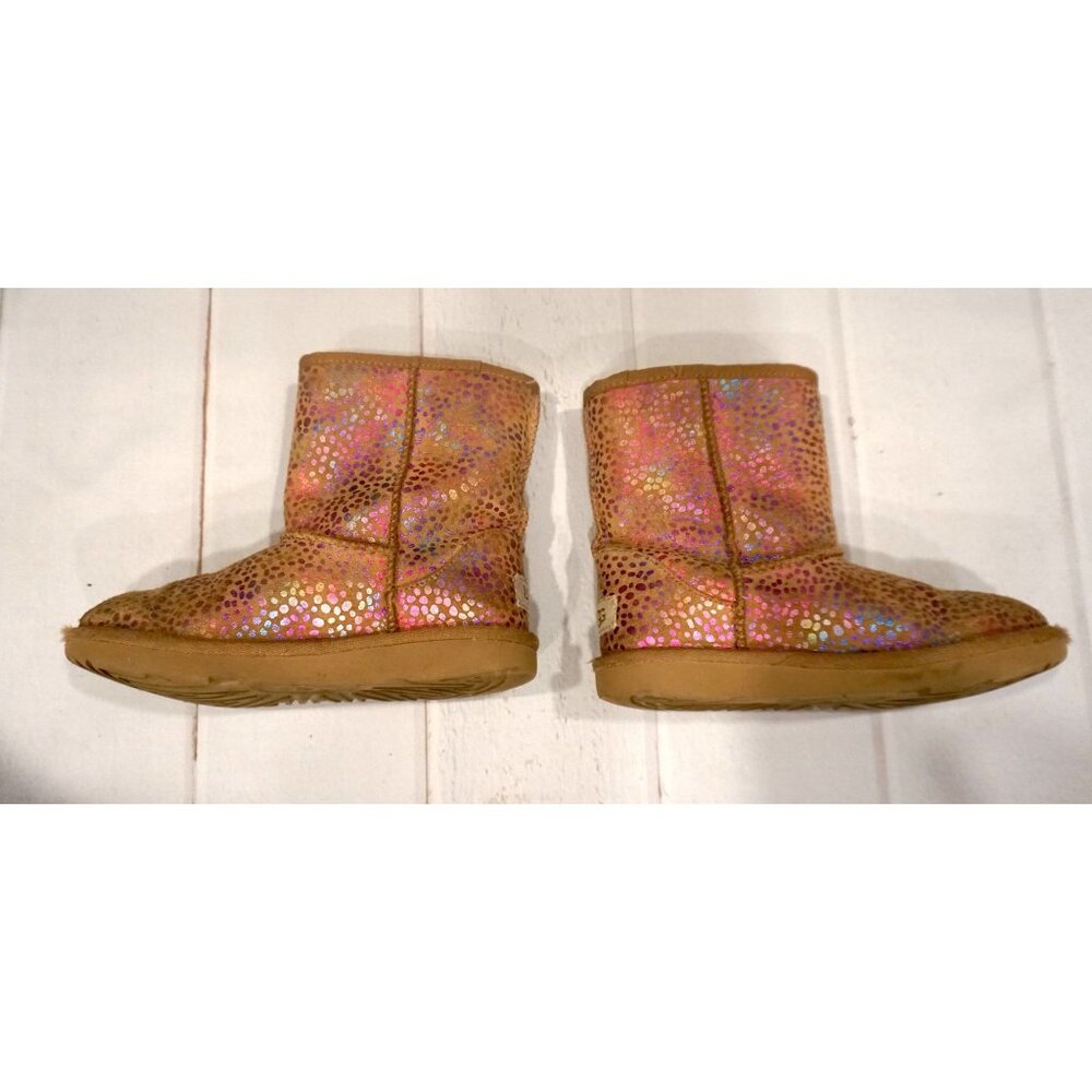 UGG Girls Kids' Classic II Spots – Size 2 - Picture 4 of 14